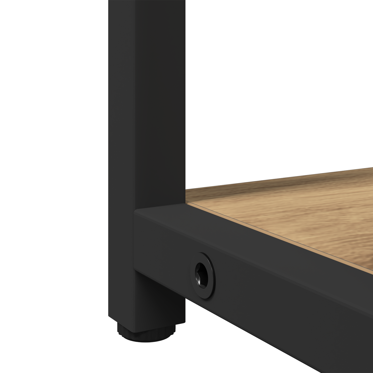 3-delt baderomsmøbelsett i Artisan Eik, laget av bygningsmaterialer