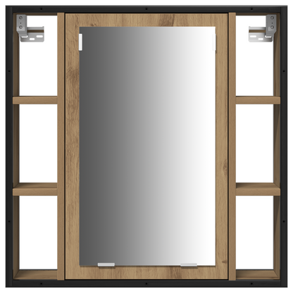 3 Delt Badmøbelsett - Artisan Eik Konstruert Tre