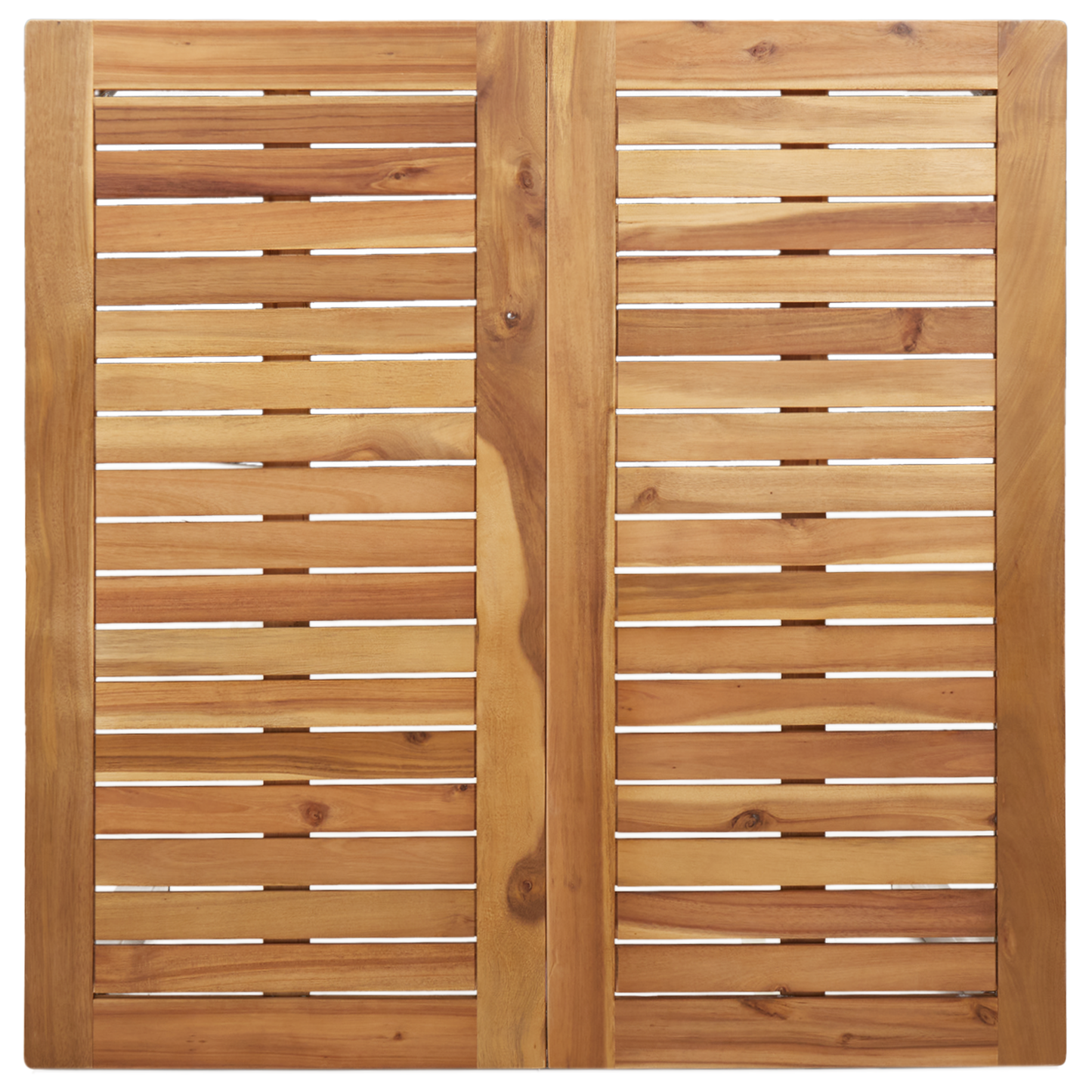 5 Delers Hage Spisebordsett Solid Akasietre