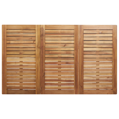 7-delt Hagemøbelsett av solid akasietre