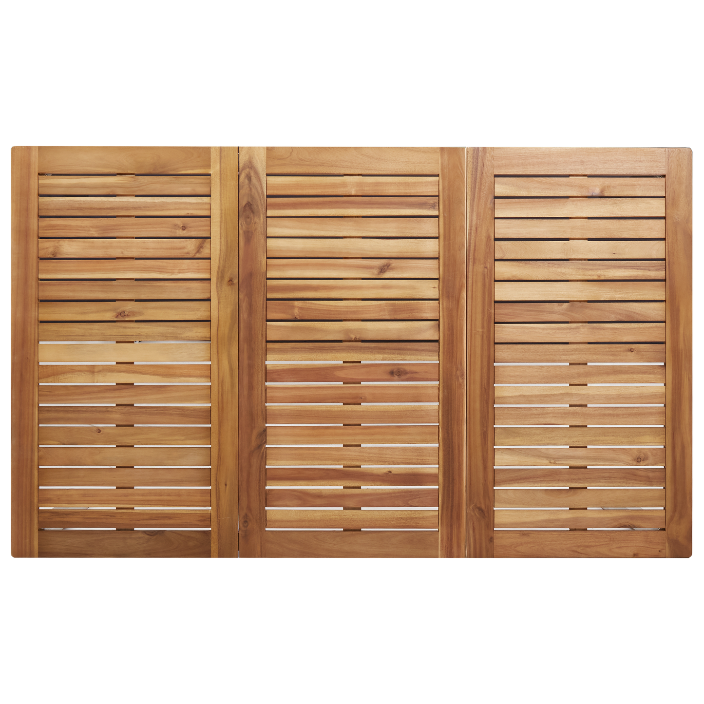 5 Delers Hage Spisebordsett Massivt Tre Akasietre