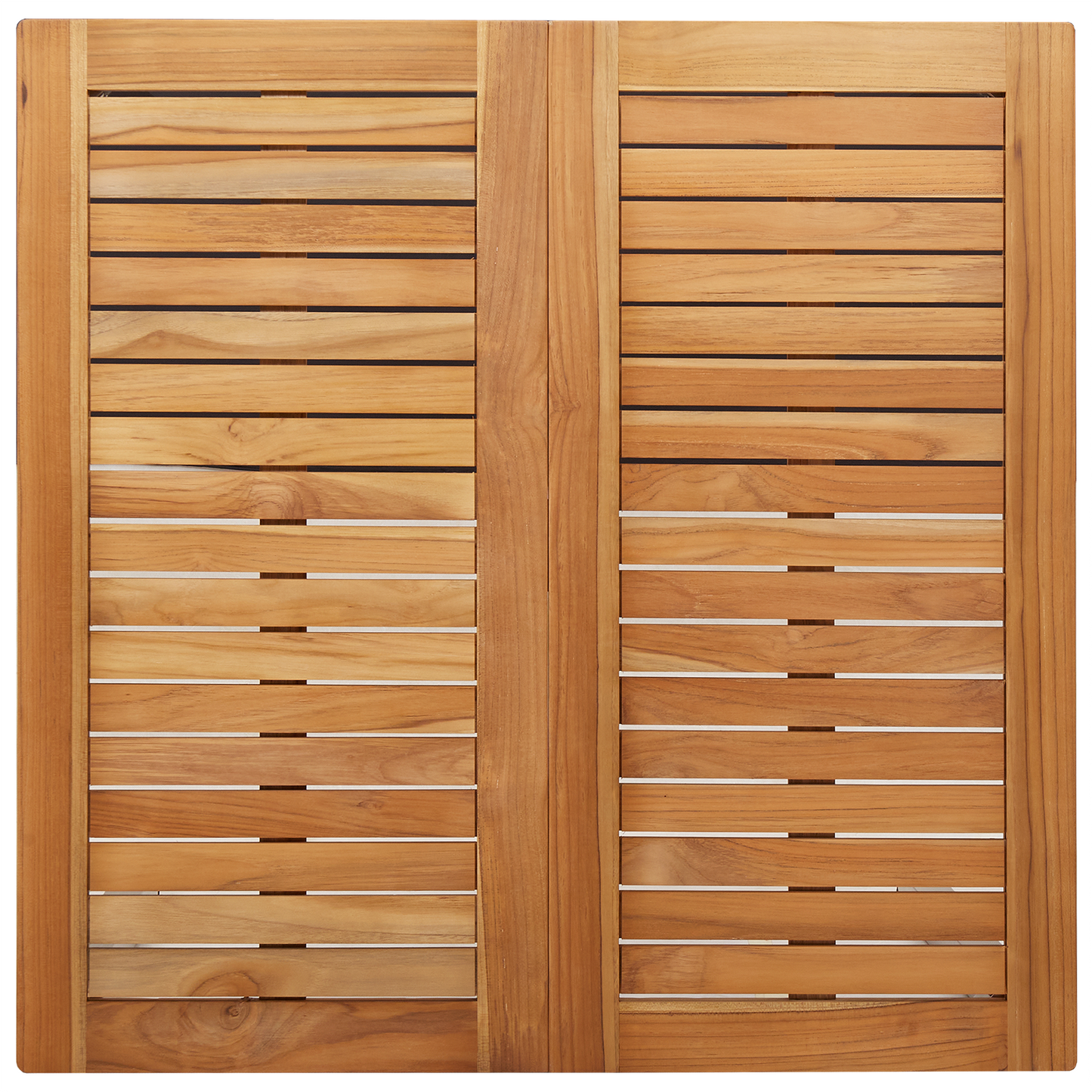 3 Delt Hage Spisestue Set Solid Tre Teak