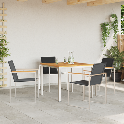 5-delt hagemøbel Solid teaktre