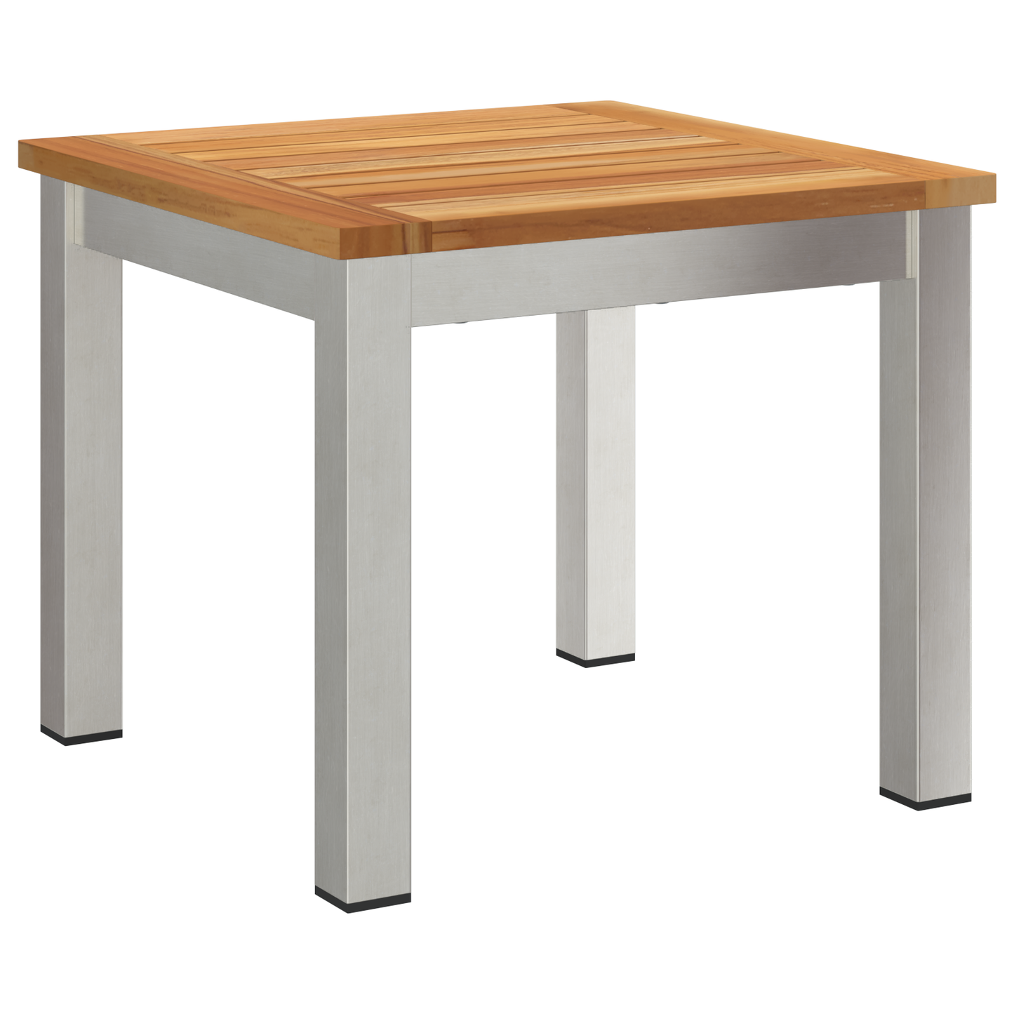 3-delt hage spisebordsett massivt akasietre