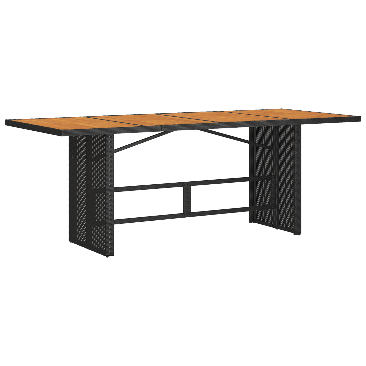 9-delt hagesett Sort Polyrotting