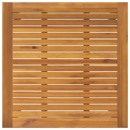 5-delt hage spisegruppe beige poly rattan akacia