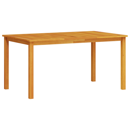 3-delt hagemøbelsett i solid akasietre som kan felles sammen