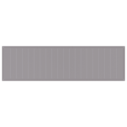 13-delt hage spisebordsett med puter Lysegrå Polyrotting