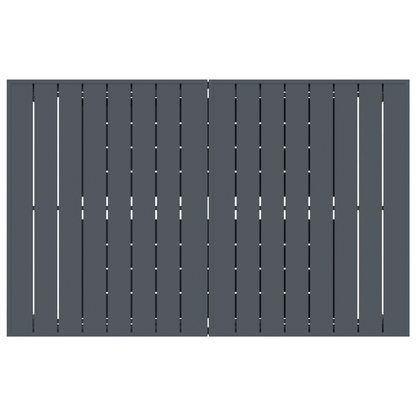 10-delt hagemøbelsett med puter i grå poly rattank