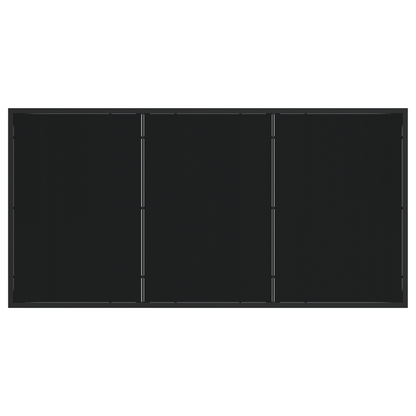 5 Delers Hage Spisesett med Puter Grå Poly Rattan