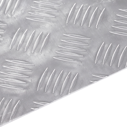 Aluminium sjakkert plater 4 stk Sklisikker 40x20 cm