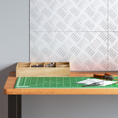 Aluminium sjakkert plater 4 stk Sklisikker 40x20 cm