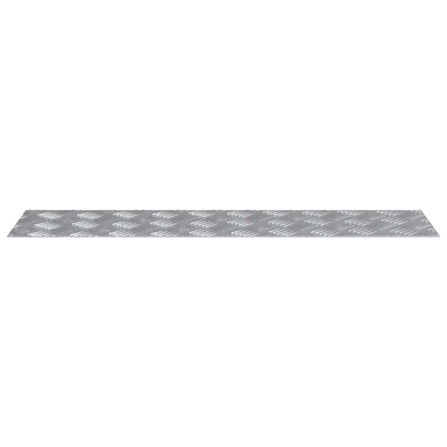 Aluminium Rutede Plater 4 stk Skli-sikker 80x20 cm