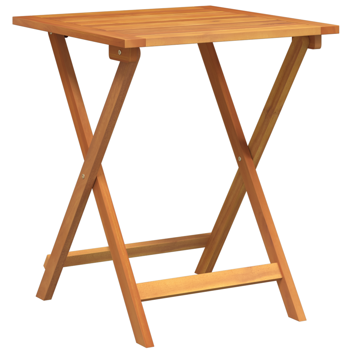 3-delers Sammenleggbart Bistro-sett Massivt Tre Akasietre