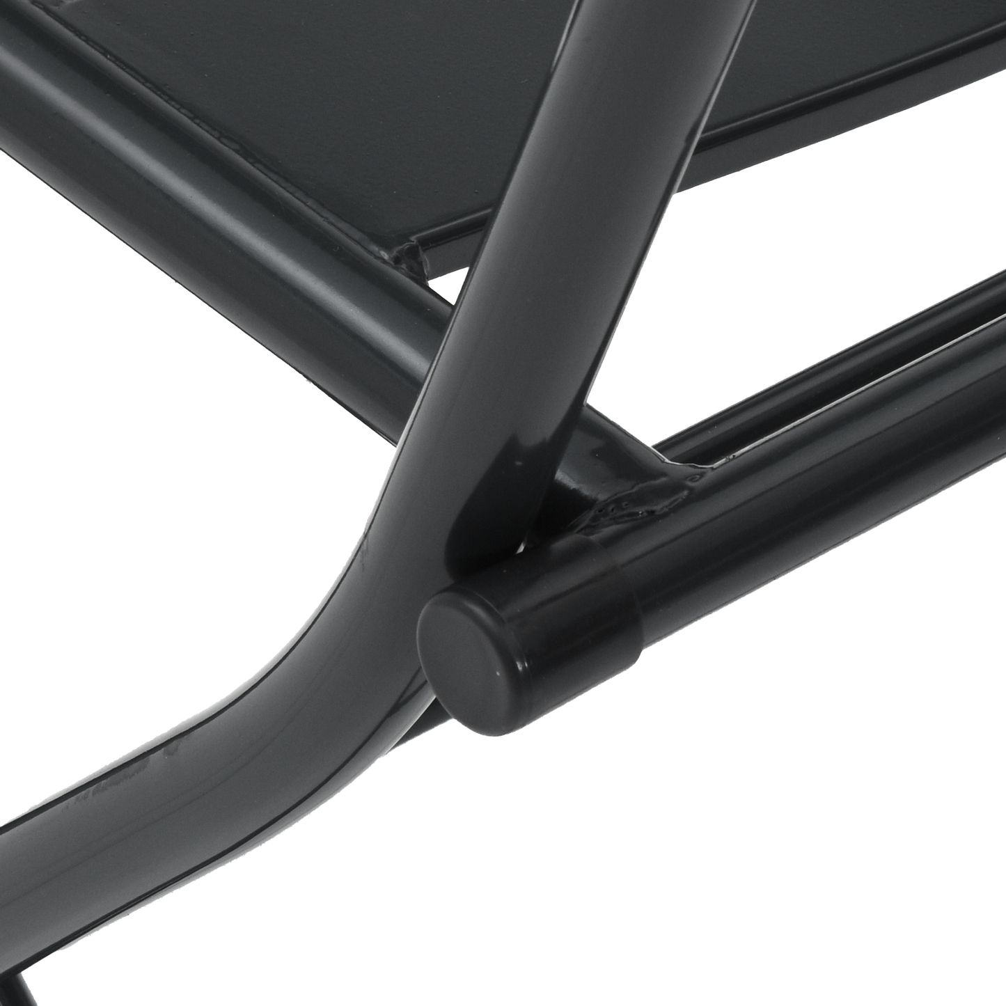 3-delt sammenleggbart bistrosett Antrasitt stål