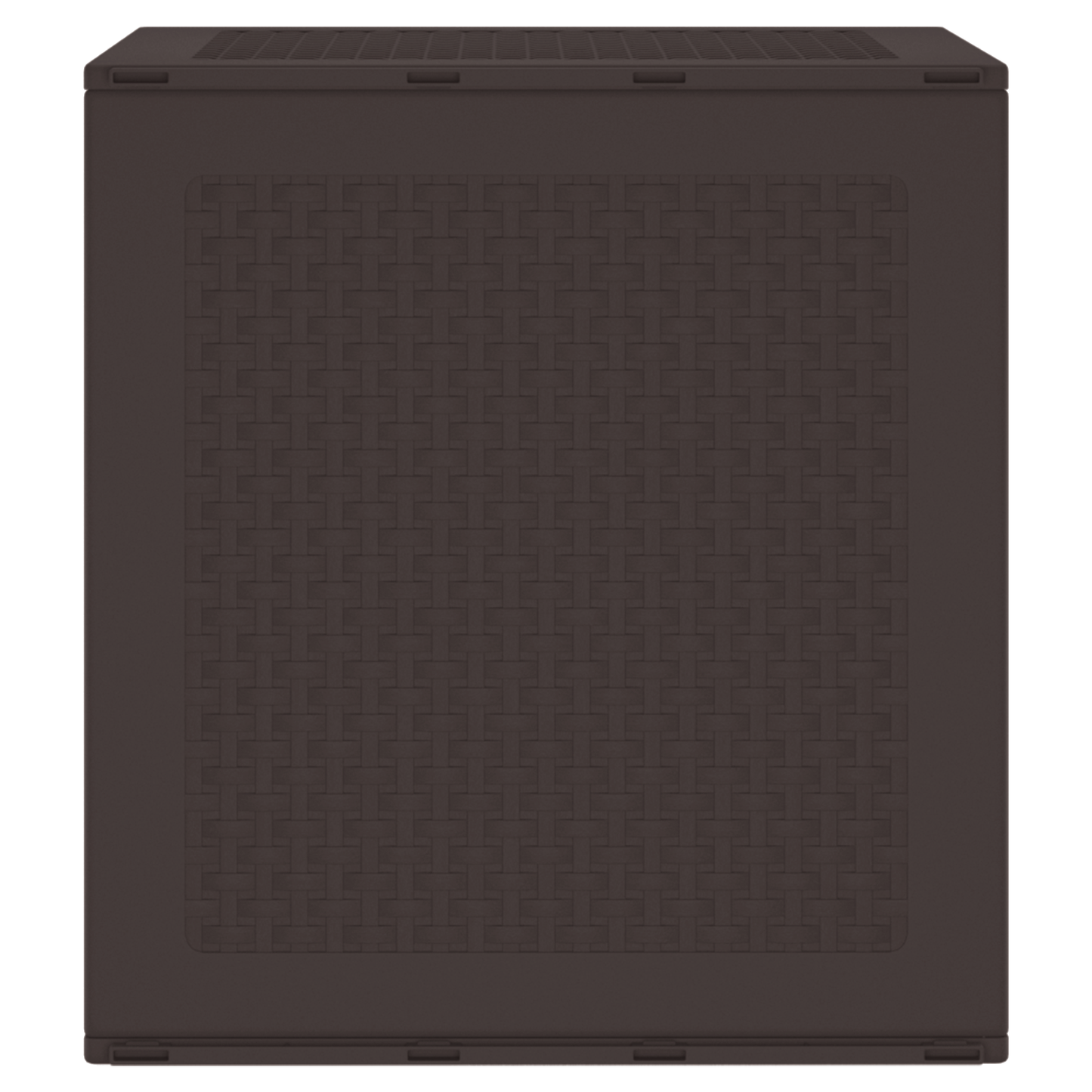 Hageoppbevaringskasse Brun 55x53x57 cm PP