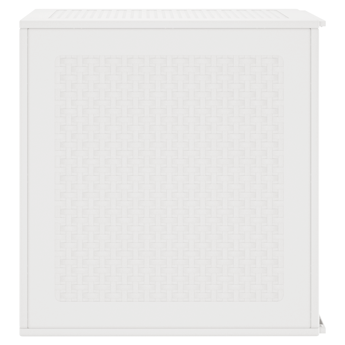 Hageoppbevaringsboks Hvit 55x53x57 cm PP