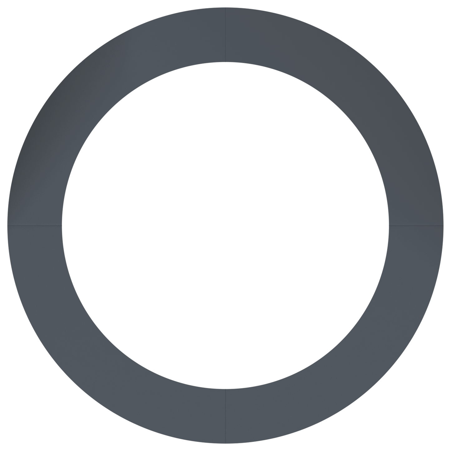 Antrasitt Plantepotte Antrasitt Harpiks Stor Holdbar