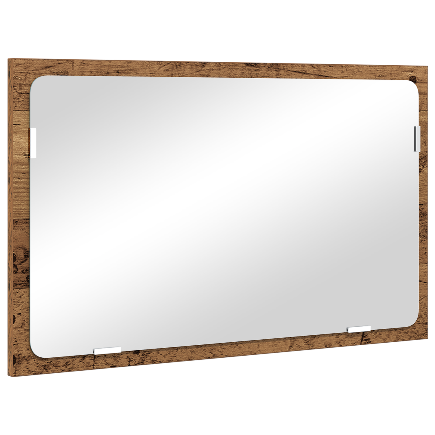 2-delt baderomsmøbelsett Gamle tre Konstruert tre